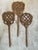 Brown Vintage Rattan Woven Rug Beater, Lot of 3 For Sale - Image 8 of 12