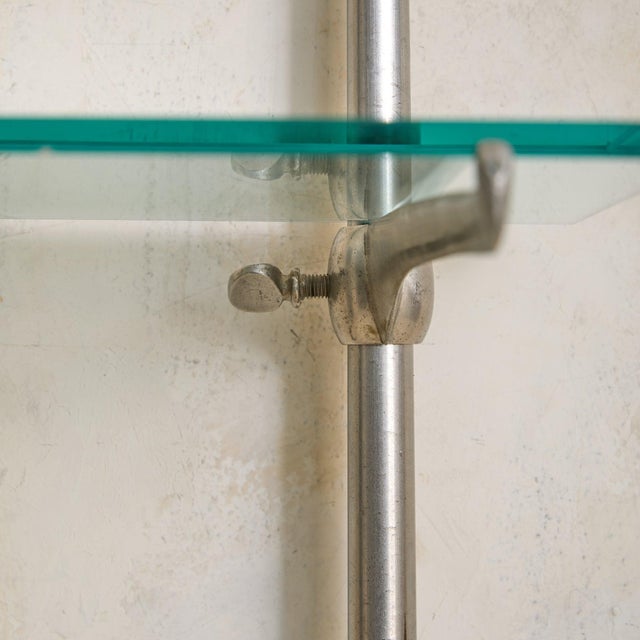 French Art Deco Cast-Metal Etagere Attributed to Siegel, 1930s For Sale - Image 10 of 12