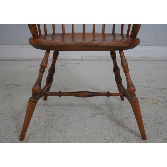 Thomas Henry Bench Made Windsor Fan Back Armchair For Sale - Image 15 of 18