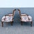 French Provincial Vintage French Provincial Floral Upholstery Lounge Chairs - Pair For Sale - Image 3 of 10
