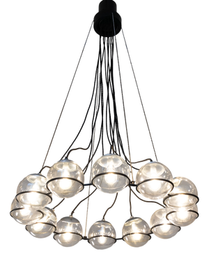 2109/12 Pendant Lamp by Gino Sarfatti for Arteluce, 1962