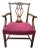 Vintage Saybolt & Cleland Chippendale Mahogany "Devon" Armchair For Sale