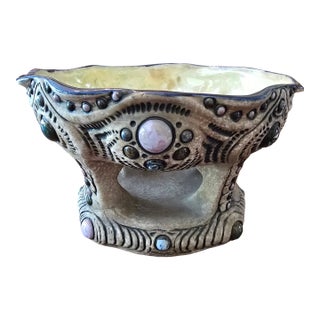 Antique Art Nouveau Amphora Big Jewel Centerpiece For Sale
