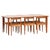 Teak and Cane Dining Table and Chairs by Nanna Ditzel for Poul Kolds, 1950s, Set of 7 For Sale - Image 13 of 13
