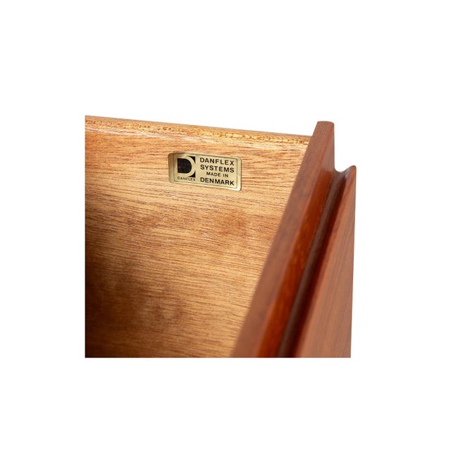 1970s Mid-Century Danish Teak Side Table Nightstand For Sale - Image 9 of 11