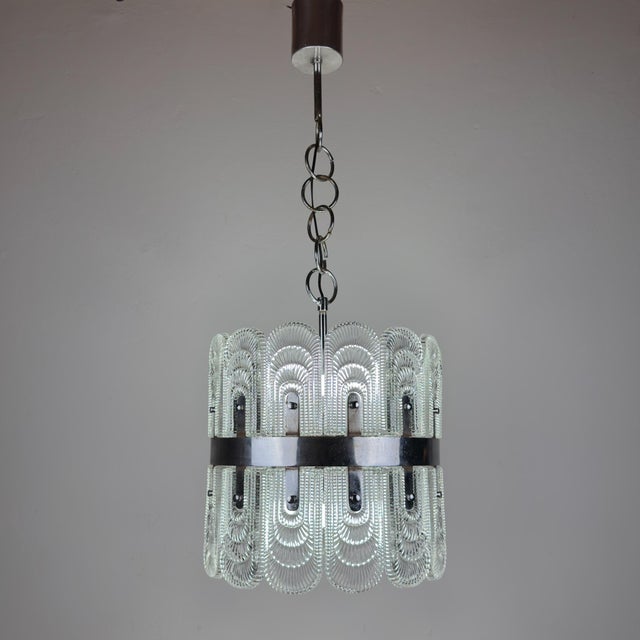 Large Vintage Crystal Chandelier from Kaiser Leuchten, Germany, 1960s For Sale - Image 13 of 18