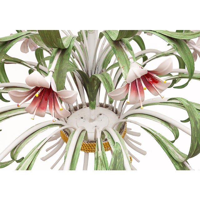 Florentine 12-Light Chandelier, 1960s For Sale - Image 4 of 7