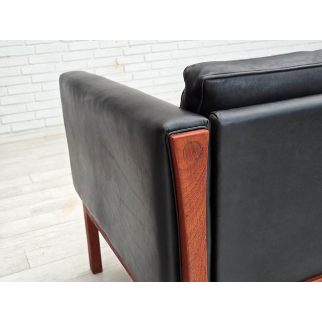 Vintage Danish Sofa by H.J.Wegner for Carl Hansen & Søn, 1960s For Sale - Image 13 of 18