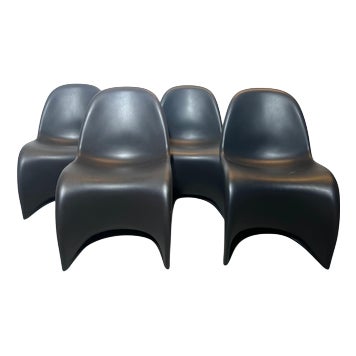 Chairs by Verner Panton, Set of 4 For Sale