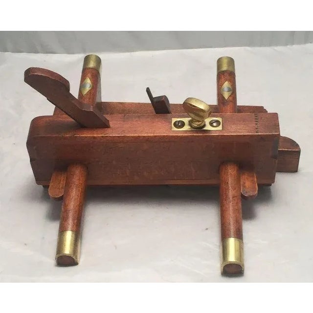 English English Shipwright's or Carpenter's Sash Fillister Plane by Atkin and Sons For Sale - Image 3 of 13