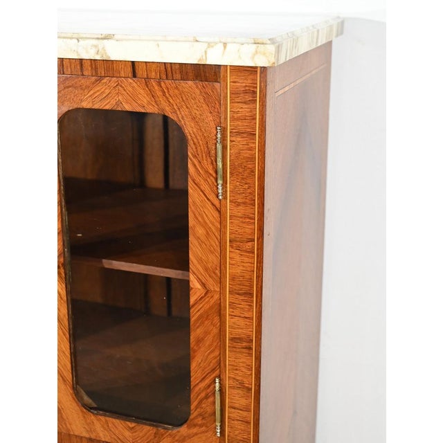 Louis XVI Style Showcase, Late 19th Century For Sale - Image 10 of 18