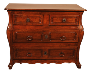 18th Century Small Tomb Commode in Walnut