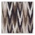 Sample - Schumacher Kashgar Velvet Ikat Fabric in Carbon & Teak For Sale