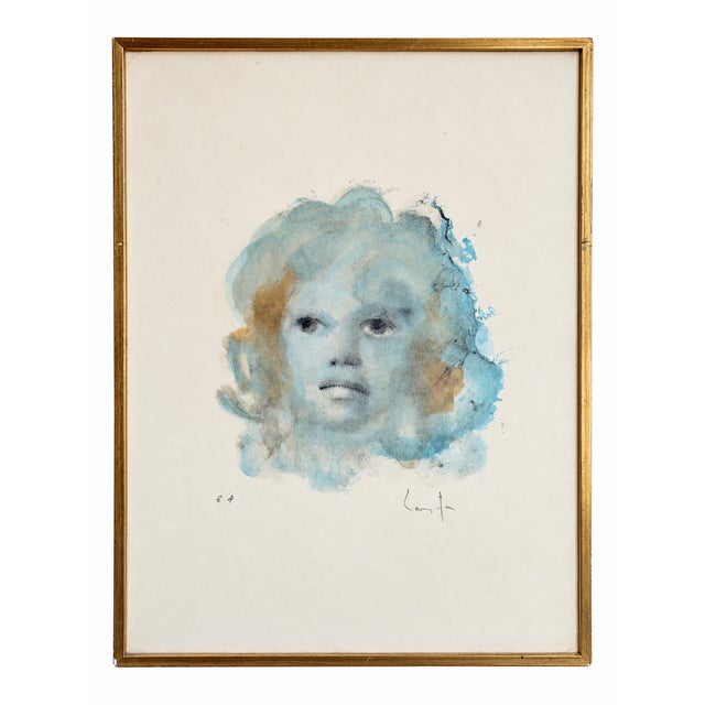 Paper Leonor Fini, Face, 1980s, Lithograph, Framed For Sale - Image 7 of 7