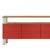 The Flexor sideboard by Robert Stadler features a flexible modular design combining wood containers with an aluminum...