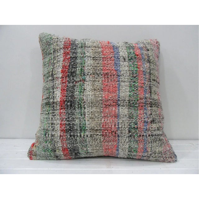Handmade Turkish Decorative Pillow For Sale - Image 4 of 4