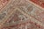 Red Early 20th Century Antique Persian Sultanabad Rug in Red, Green, Blue, Taupe, and Cream For Sale - Image 8 of 9