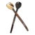 Mid-Century modern Rosewood and Bakelite Salad Servers - A Pair For Sale