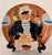 Ceramic 1985 Davenport Pottery "Jack Tar" 3d Relief Ceramic Plate by Douglas v. Tootle For Sale - Image 7 of 8