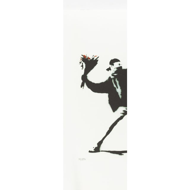 Banksy, The Famous Flower Shooter, 1974, Silkscreen For Sale - Image 3 of 8