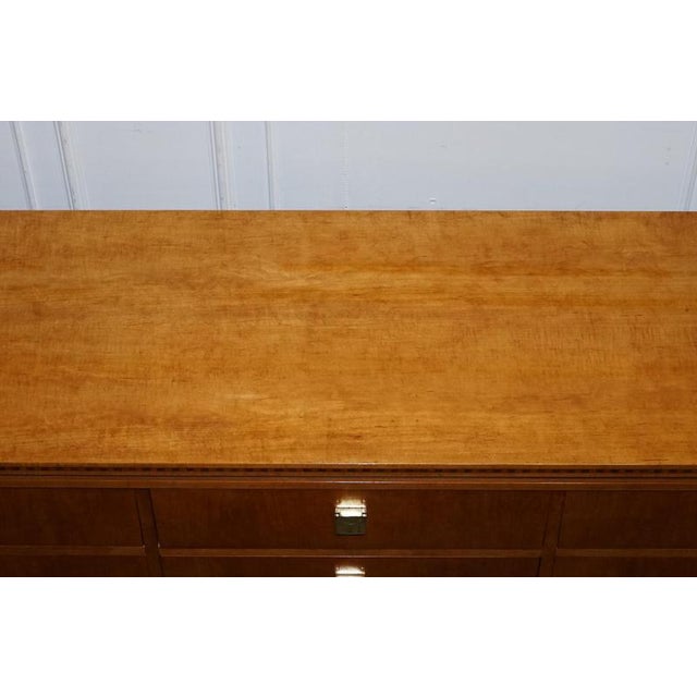Biedermeier Style White Genesis Bank of Drawers from American Hickory For Sale - Image 11 of 18