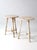 Pair of Vintage Cottage Pedestal Side Tables For Sale - Image 6 of 17