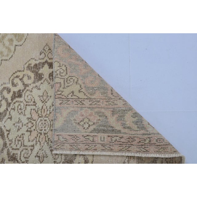 1960s Long Vintage Turkish Runner Rug For Sale - Image 10 of 11