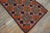 Textile Beautiful Multicolored With Great Geometric Shapes Desings Antique American Hooked Rug. For Sale - Image 7 of 7