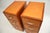 Wood Art Deco Satinwood and Walnut Bedside Chests, 1930s, Set of 2 For Sale - Image 7 of 10