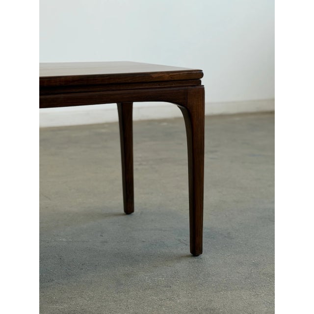 1980s Motif Walnut Coffee Table For Sale - Image 4 of 18