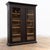 19th Century Two-Door Wooden Bookcase For Sale - Image 4 of 8
