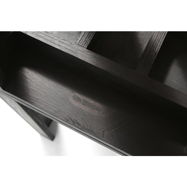 Black Black Stackable Stool by Bram Vanderbeke, Belgium For Sale - Image 8 of 18