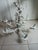 1990s Coastal White Ceramic Reef Chandelier 6 Light For Sale - Image 4 of 8