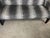 Vintage Southern Furniture Co. Hollywood Regency Snow Leopard Velvet Settee For Sale In Phoenix - Image 6 of 10