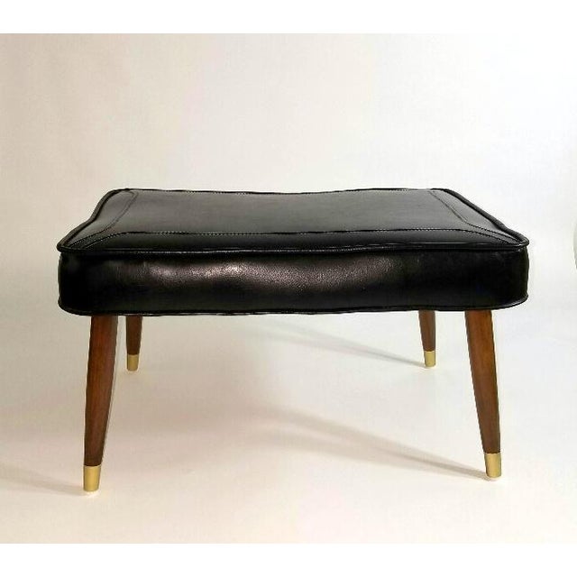 MidCentury Modern Babcock Phillips Ottoman Chairish