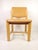 A Danish chair from the 1970s by Ulferis, with simple, modern lines. The light wooden structure, combined with an...