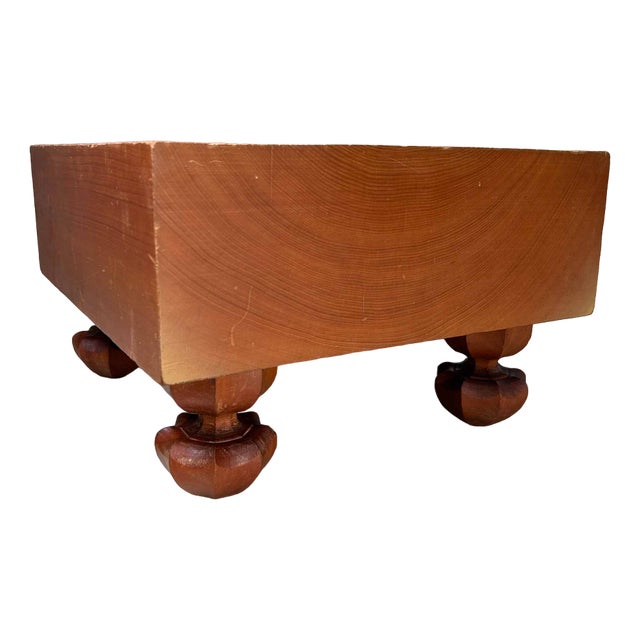 Keyaki Wood Shogi Game Board, Japan, 1940s For Sale
