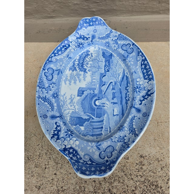 Blue and White Spode Tureen With Under Plate For Sale - Image 12 of 13