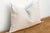 Ivory Star Cluster Lumbar Moroccan Silk Pillow For Sale - Image 4 of 10