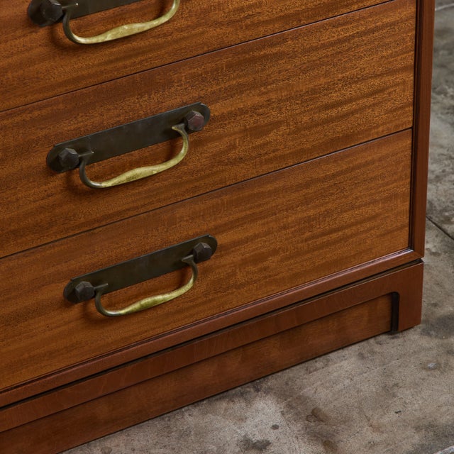 Heritage-Henredon Six Drawer Mahogany Dresser For Sale - Image 12 of 18