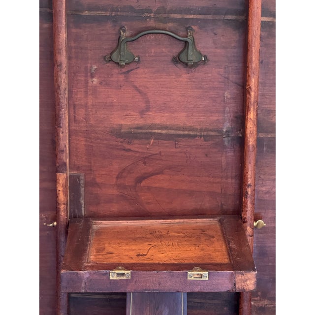 19th Century Regency Rosewood Center Table With Brass Inlay For Sale - Image 9 of 14