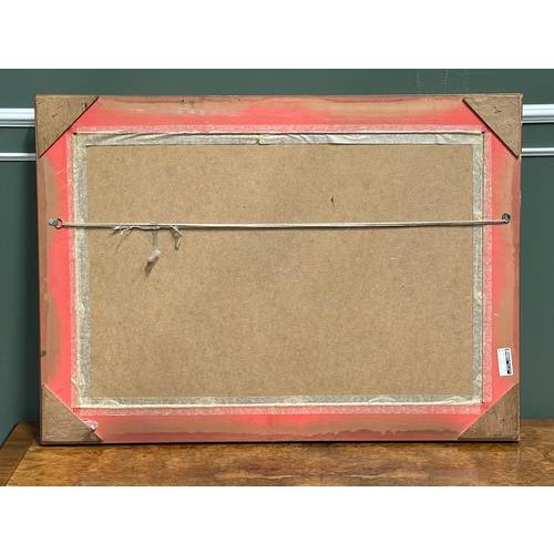 Vintage golden gilt style overmantel wall hanging mirror. A very decorative and decent size mirror. Condition-wise, There...