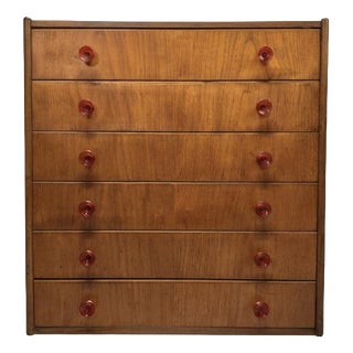 Mid-Century Teak Chest of Drawers, 1970s For Sale