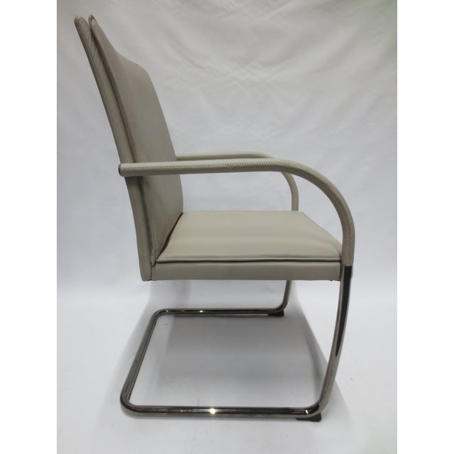 Textile Walter Knoll George Cantilever Chair (New) For Sale - Image 7 of 8