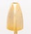 Mid-Century Modern Style Gold-Tone Table Lamp, elongated form. 21.5" H x 6" Diameter. Provenance: From a Tribeca, New York...