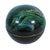 Early 20th Century Vintage Japanese Lacquerware Round Trinket Box With Porcelain Rose Accent For Sale - Image 5 of 17