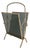 1940s Faux bamboo and bronze magazine rack by Maison Baguès For Sale