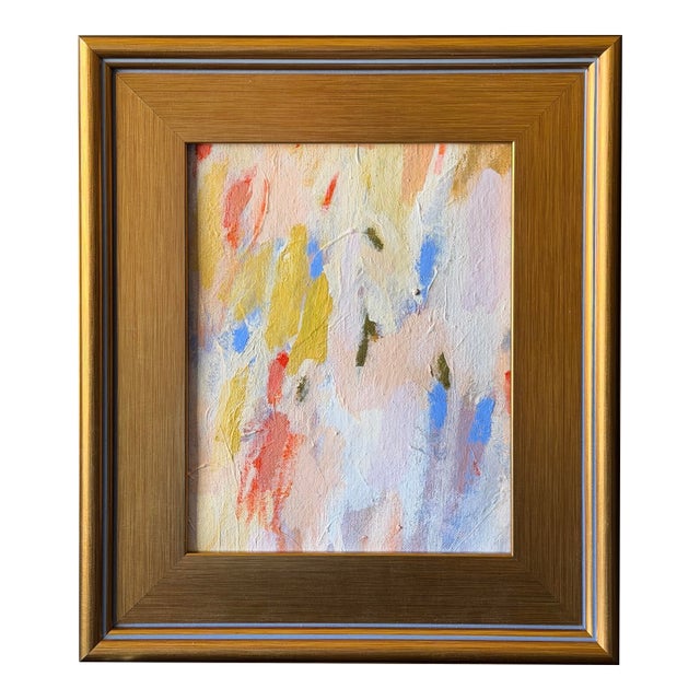 Framed Abstract Painting by Brenna Giessen For Sale