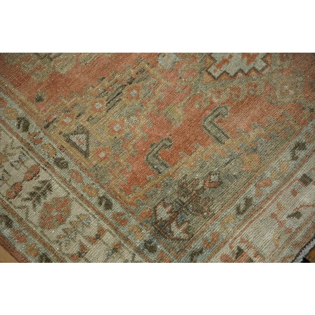 1960s Vintage Persian Veece Hexagonal Medallion Wool Rug For Sale - Image 9 of 11