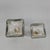 Transparent Pair of Antique Crystal Scent Bottles With Silver Mounts — Engraved Monogram, Hallmarked Silver For Sale - Image 8 of 9